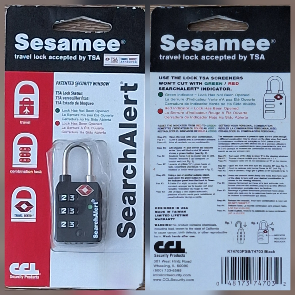 Travel Lock